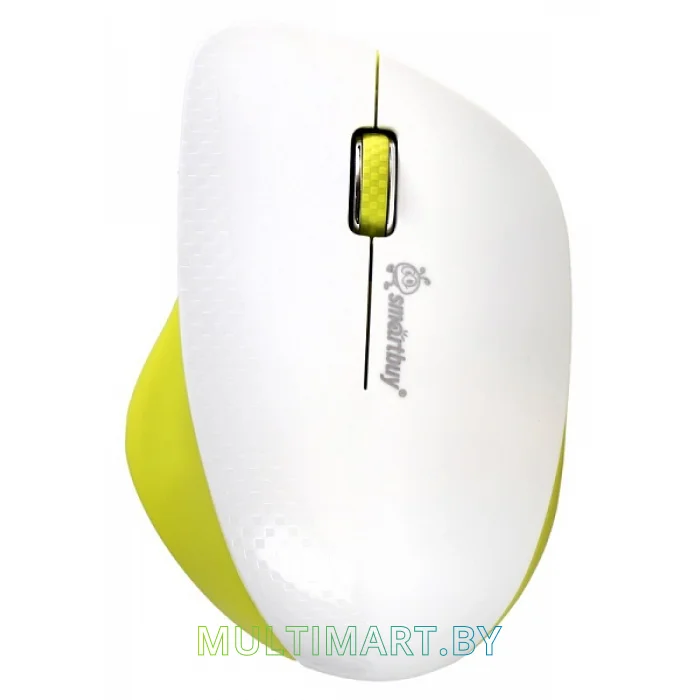 Мышь Smartbuy 309AG White/Lemon (SBM-309AG-WL)